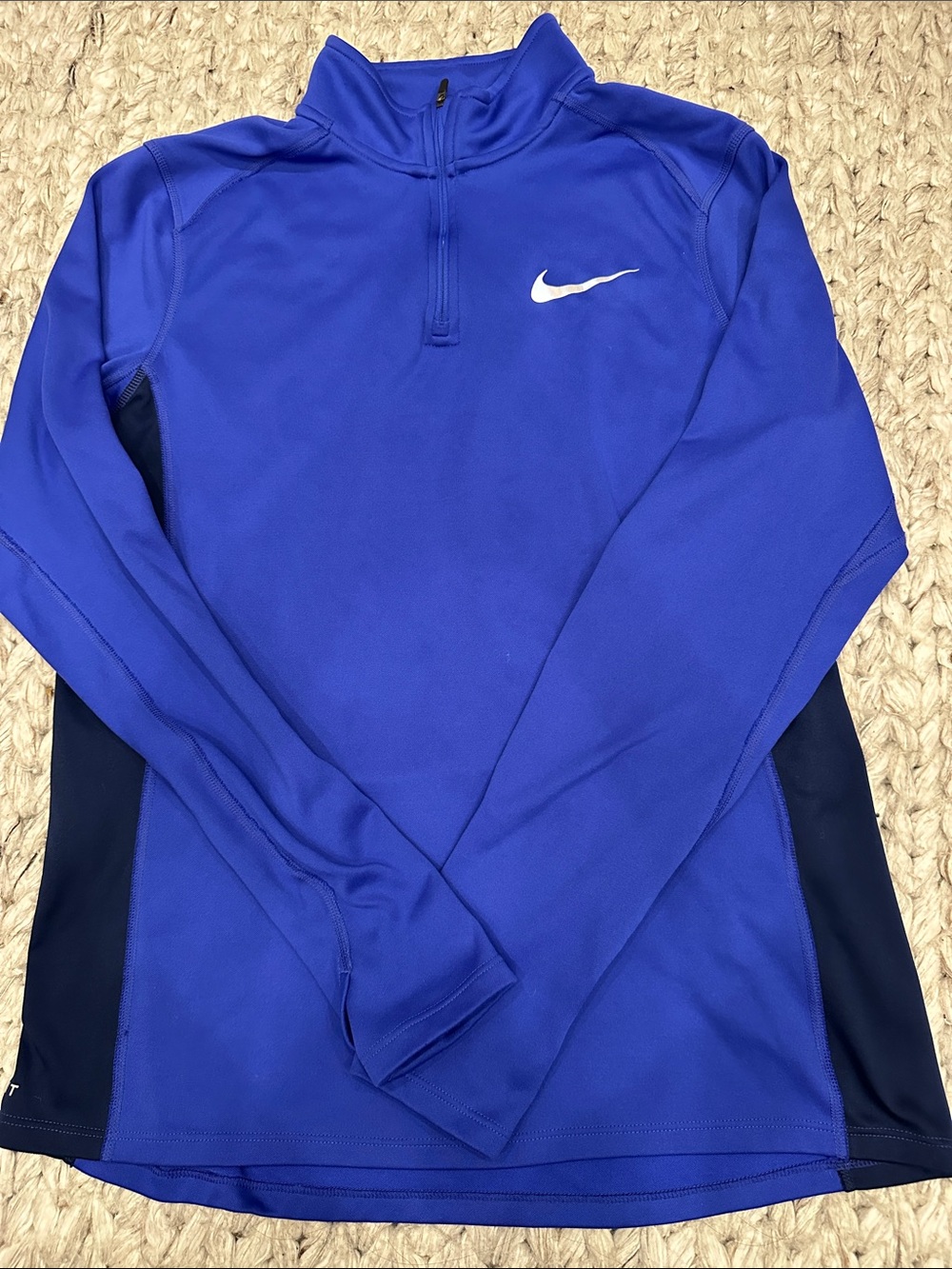 Nike Men’s Running Royal Blue Dri-Fit 1/4 Zip